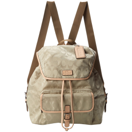 nylon backpack coach